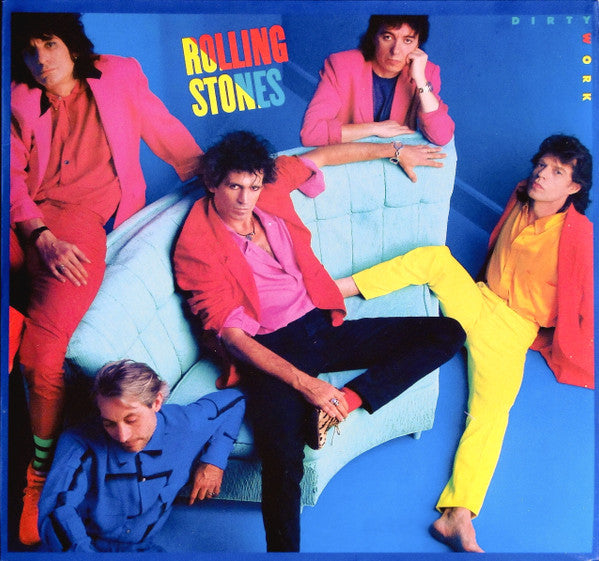 The Rolling Stones : Dirty Work (LP, Album, Dar)