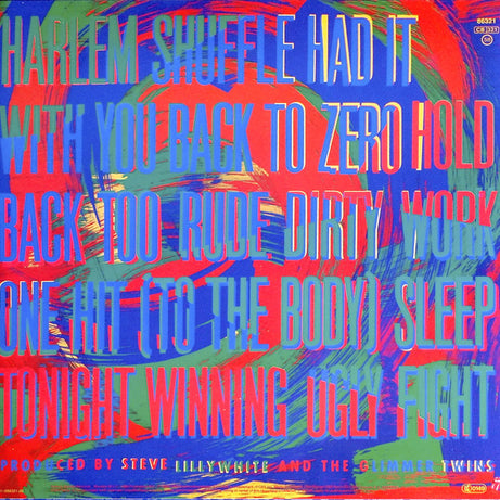 The Rolling Stones : Dirty Work (LP, Album, Dar)