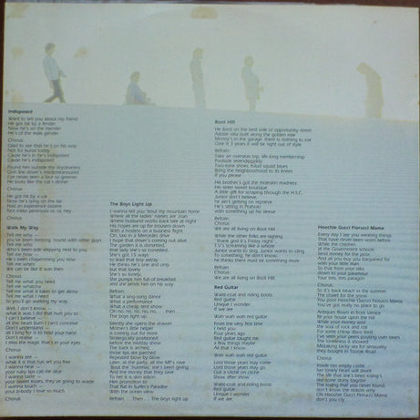 Australian Crawl : The Boys Light Up (LP, Album)