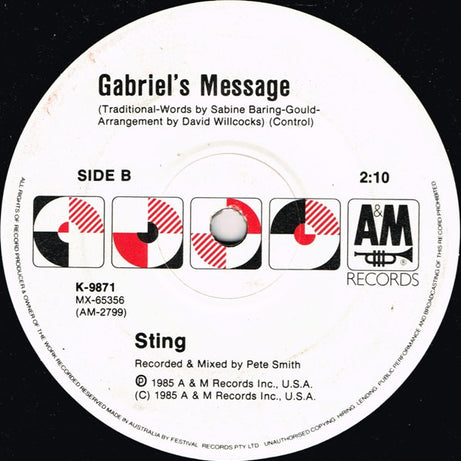 Sting : Russians (7", Single)