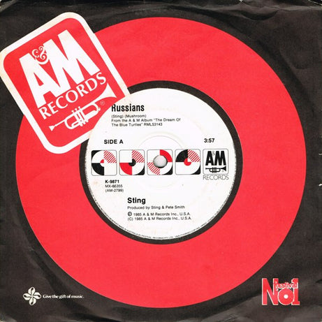 Sting : Russians (7", Single)
