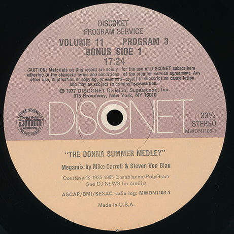 Various : Volume 11 Program 3 (2x12", P/Mixed)