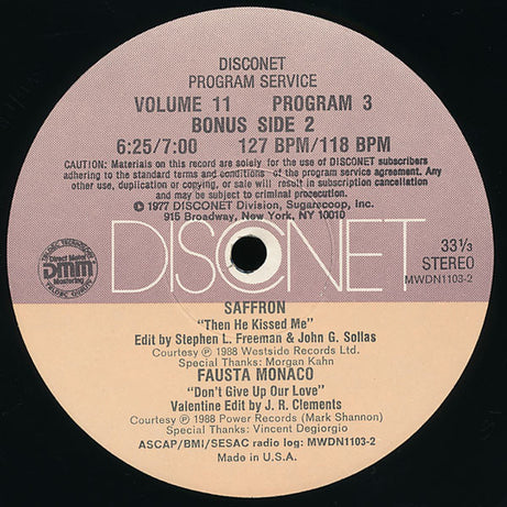 Various : Volume 11 Program 3 (2x12", P/Mixed)