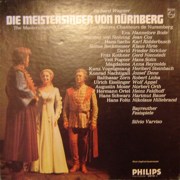 Wagner* / Bayreuther Festspiele*, Silvio Varviso : Die Meistersinger Von Nürnberg (5xLP, Album + Box, Ltd)