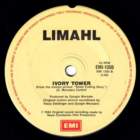 Limahl : Never Ending Story (7", Single)