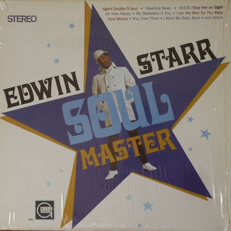 Edwin Starr : Soul Master (LP, Album, RE)