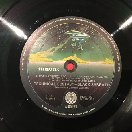 Black Sabbath : Technical Ecstasy (LP, Album)
