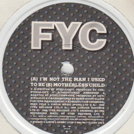 Fine Young Cannibals : I'm Not The Man I Used To Be (7", Ltd, Num, Whi)