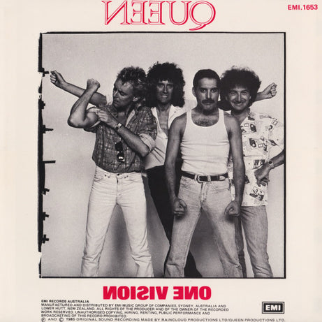 Queen : One Vision (7", Single, Pic)