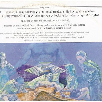 Black Sabbath : Sabbath Bloody Sabbath (LP, Album, Gat)