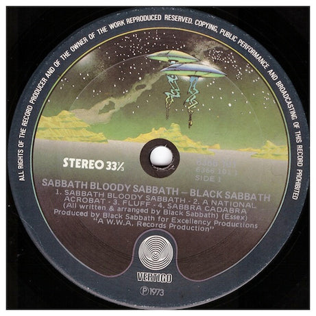 Black Sabbath : Sabbath Bloody Sabbath (LP, Album, Gat)