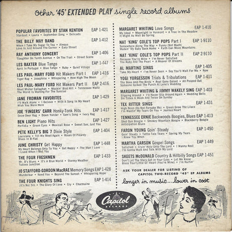 Dean Martin : Sunny Italy (7", EP)