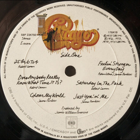 Chicago (2) : Chicago IX - Chicago's Greatest Hits (LP, Comp)