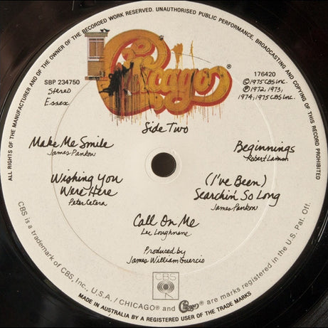 Chicago (2) : Chicago IX - Chicago's Greatest Hits (LP, Comp)