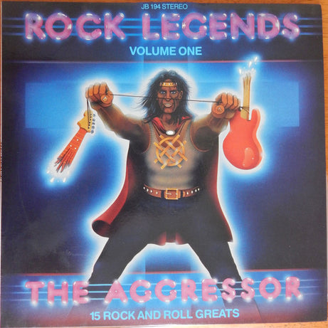 Various : Rock Legends Volume One : The Aggressor (LP, Comp)