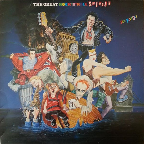 Sex Pistols : The Great Rock 'N' Roll Swindle (LP, Comp)