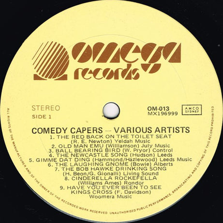 Various : Comedy Capers (LP, Comp)