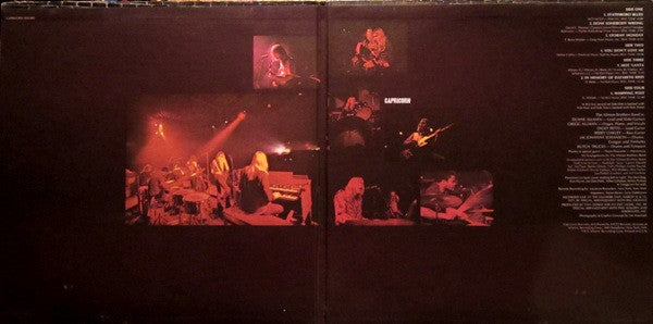 The Allman Brothers Band : The Allman Brothers Band At Fillmore East (2xLP, Album, VSR)