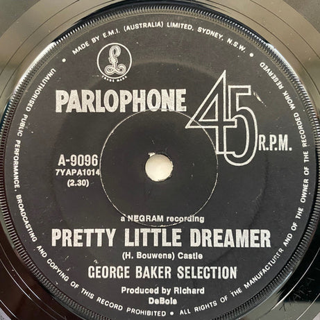 George Baker Selection : Little Green Bag (7", Single)