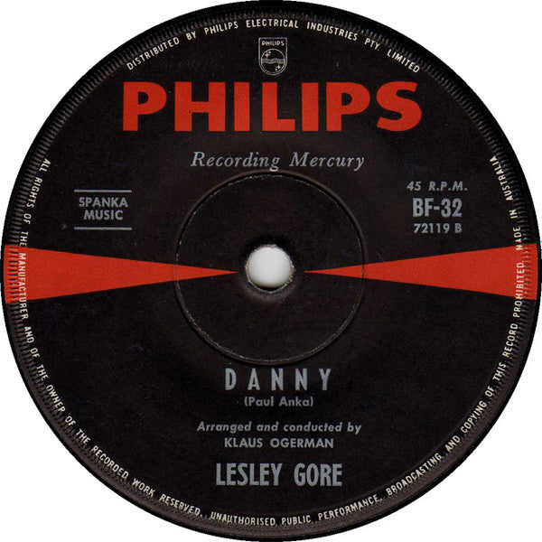 Lesley Gore : It's My Party  (7", Single)