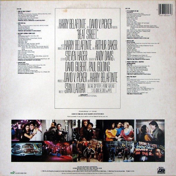 Various : Beat Street (Original Motion Picture Soundtrack Volume 2) (LP, Comp, SP )