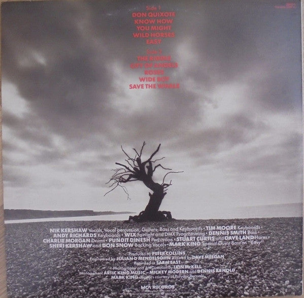 Nik Kershaw : The Riddle (LP, Album)