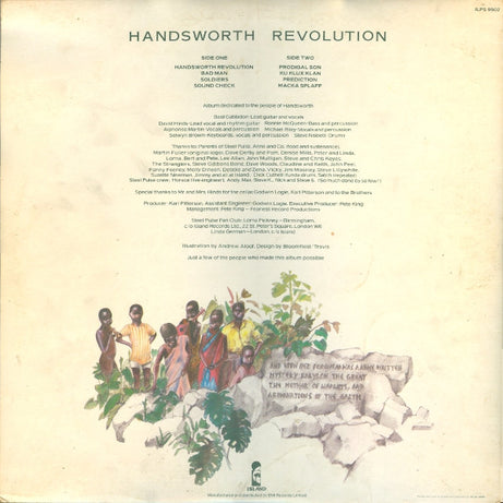 Steel Pulse : Handsworth Revolution (LP, Album, Gat)