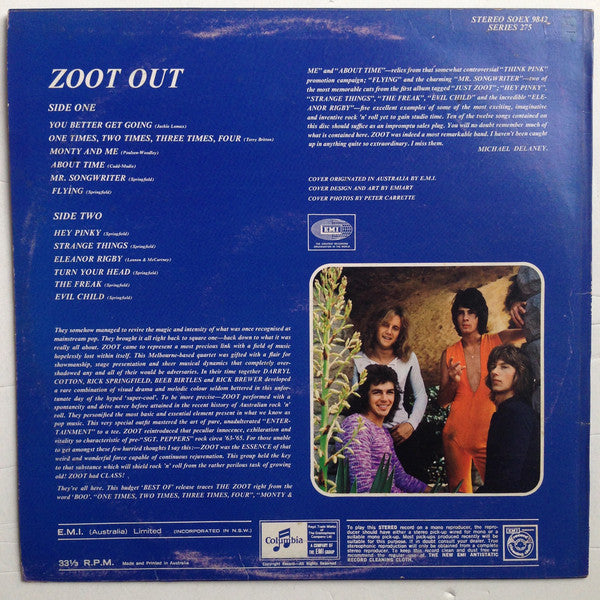 Zoot (2) : Zoot Out (LP, Album)