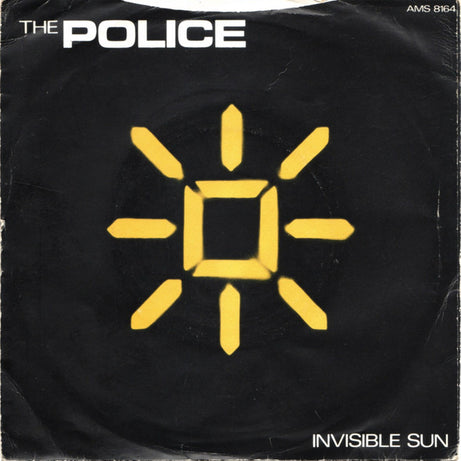 The Police : Invisible Sun (7", Single, M/Print)