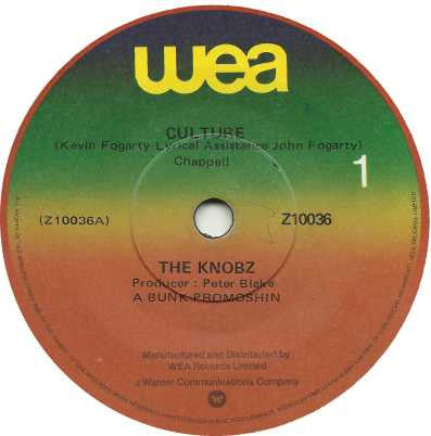 The Knobz : Culture (7", Single, RE)