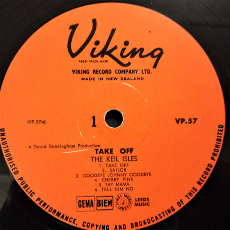 The Keil Isles : Take Off (LP, Album)