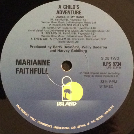 Marianne Faithfull : A Childs Adventure (LP, Album)