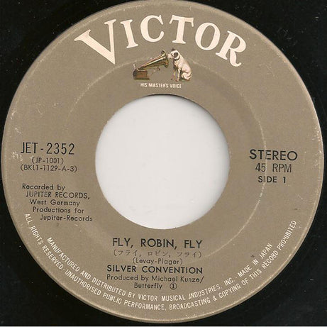 Silver Convention : Fly, Robin, Fly / Chains Of Love (7", Single)
