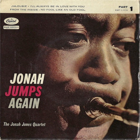 The Jonah Jones Quartet : Jonah Jumps Again (7", EP)