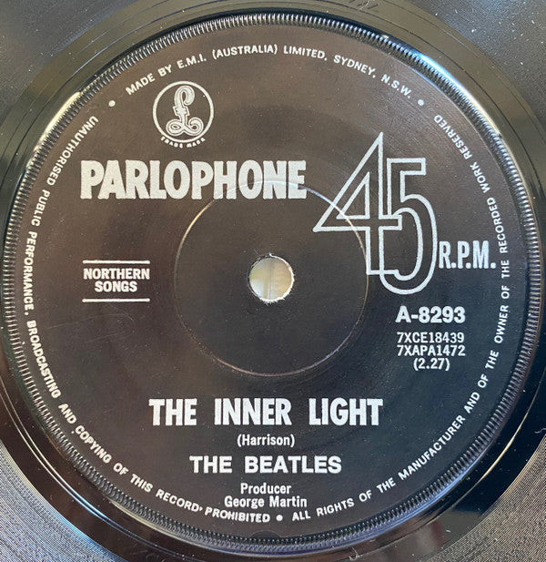 The Beatles : Lady Madonna (7", Single, Mono)