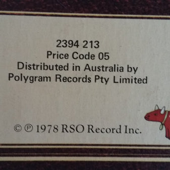 Eric Clapton : Backless (LP, Album, Gat)