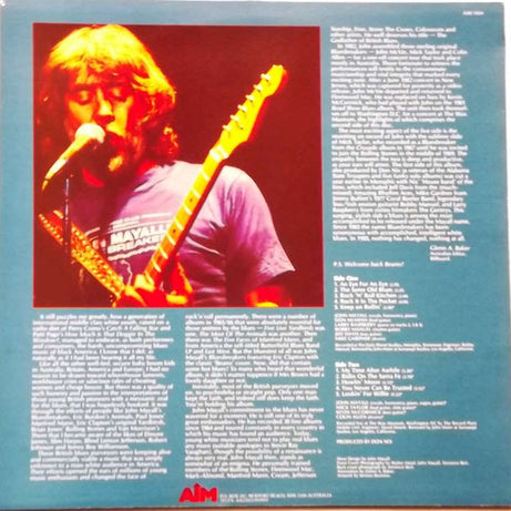 John Mayall Featuring Mick Taylor : Return Of The Bluesbreakers (LP)