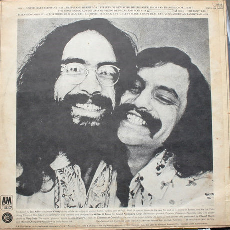 Cheech & Chong : Big Bambú (LP, Album)