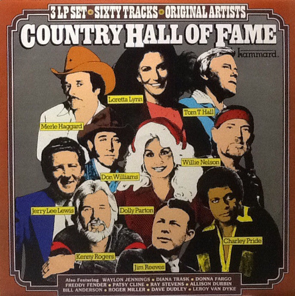Various : Country Hall Of Fame (3xLP, Comp)