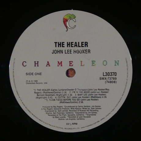 John Lee Hooker : The Healer (LP, Album)