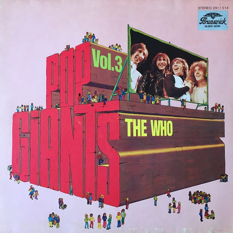 The Who : Pop Giants, Vol. 3 (LP, Comp)