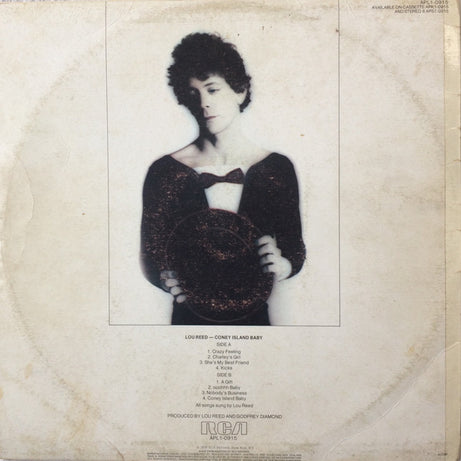Lou Reed : Coney Island Baby (LP, Album)