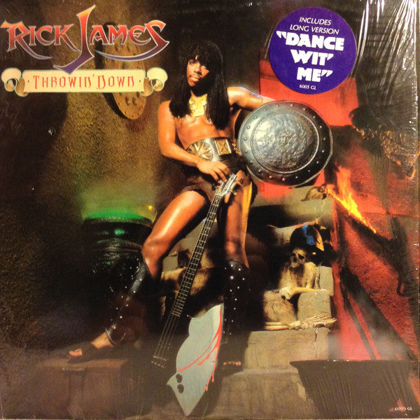 Rick James : Throwin' Down (LP, Album)