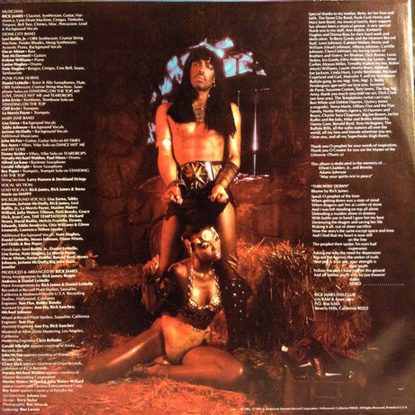 Rick James : Throwin' Down (LP, Album)