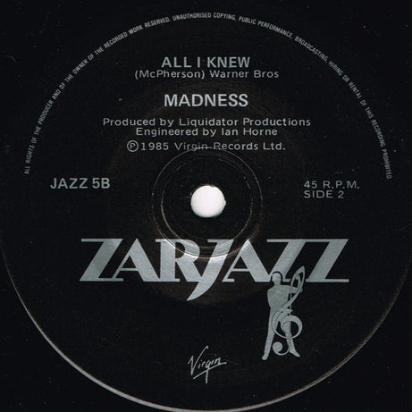 Madness : Yesterday's Men (7", Single)
