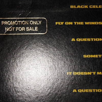 Depeche Mode : Black Celebration (LP, Album, Promo)