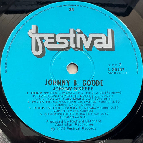 Johnny O'Keefe : Johnny B.Goode (LP, Album)