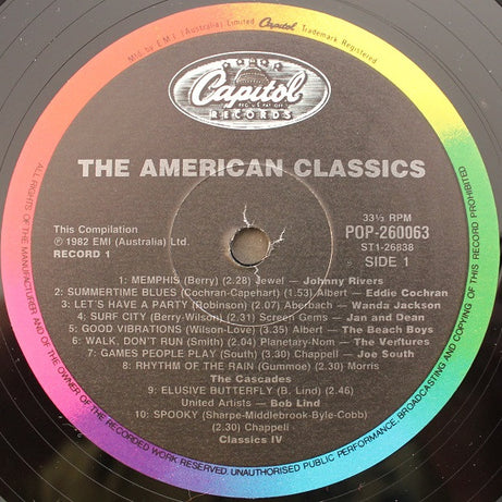 Various : The American Classics (2xLP, Comp)