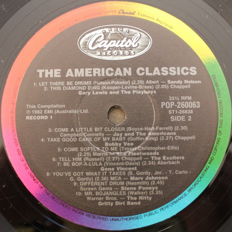Various : The American Classics (2xLP, Comp)