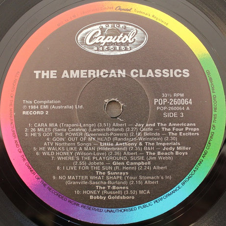 Various : The American Classics (2xLP, Comp)